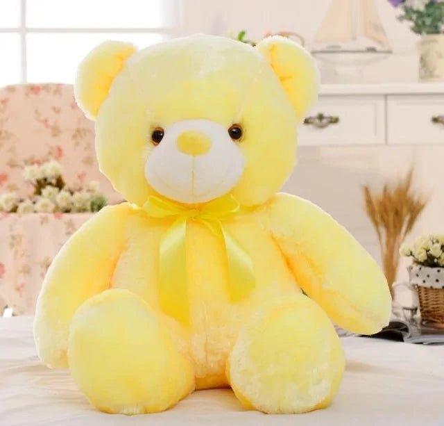 LED Inductive Stuffed Animals Plush Bear