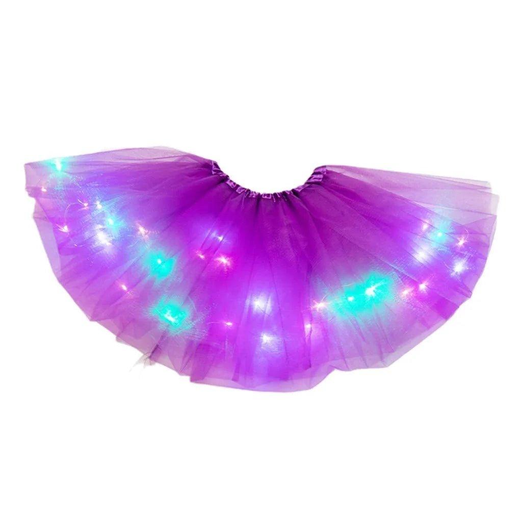 LED Light Up Tutu Skirt for Kids