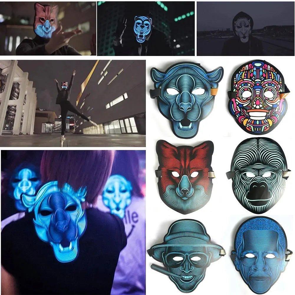 LED Sound - Activated Wire Mask