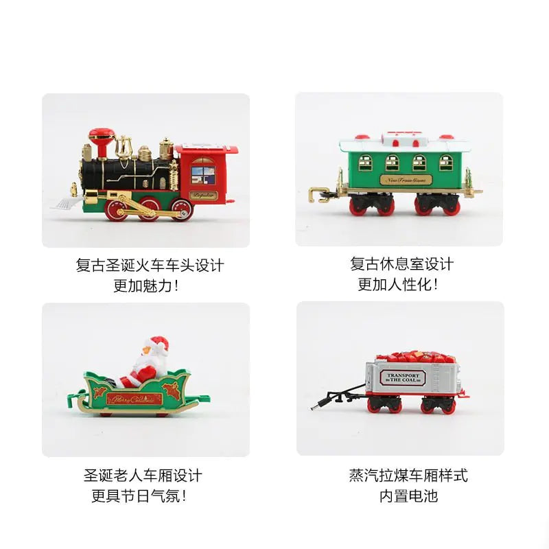 Electric Christmas Tree Train Set – Bring Holiday Magic to Life Around Your Tree