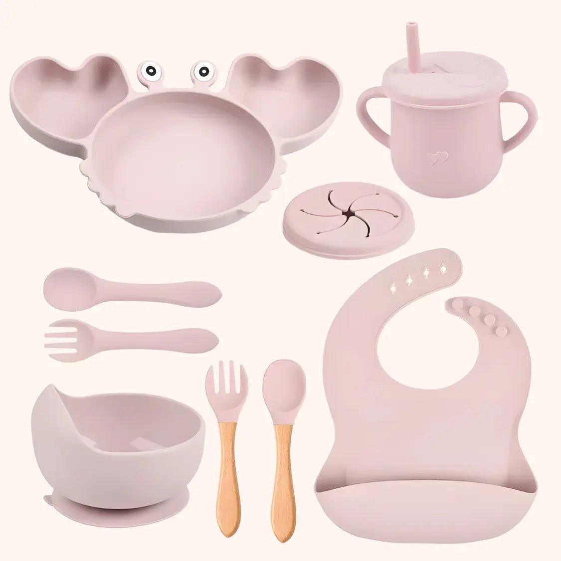 Little Crab Silicone Mealtime Set