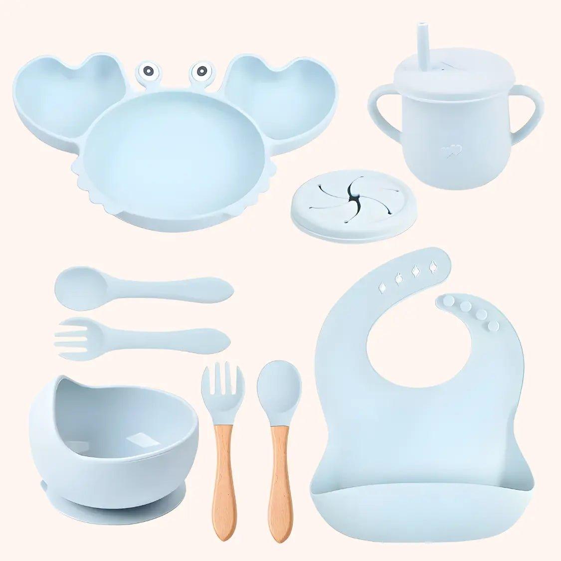 Little Crab Silicone Mealtime Set