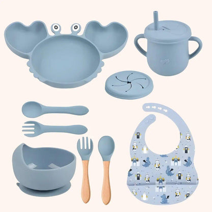 Little Crab Silicone Mealtime Set