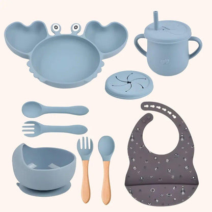 Little Crab Silicone Mealtime Set