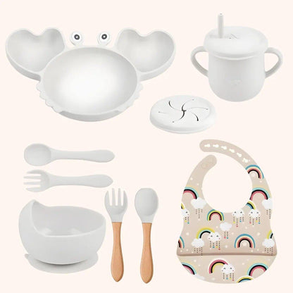 Little Crab Silicone Mealtime Set