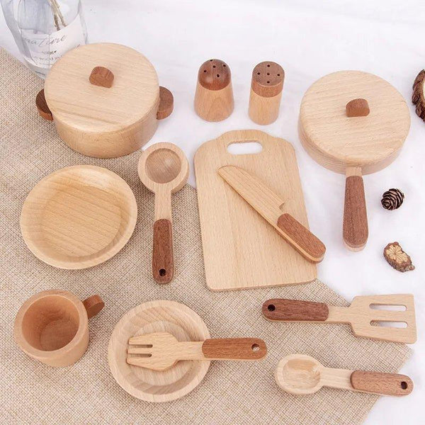 Log Wooden Kitchen Toy – Inspire Imagination and Learning Through Play