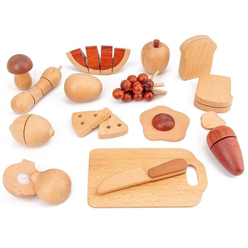 Log Wooden Kitchen Toy