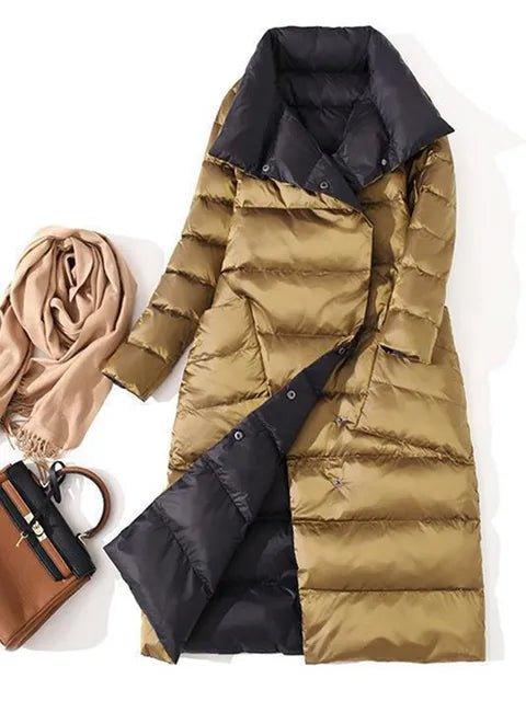 Long Jacket Winter Turtleneck