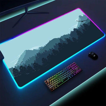 Luminous LED Lighting Mouse Pad