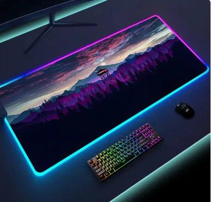 Luminous LED Lighting Mouse Pad