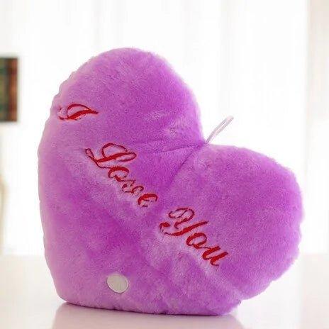 Luminous Pillow Heart Cushion