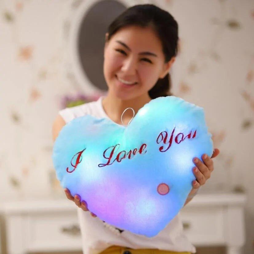 Luminous Pillow Heart Cushion