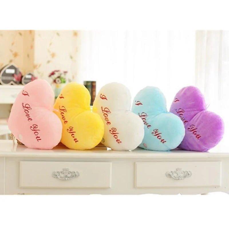 Luminous Pillow Heart Cushion