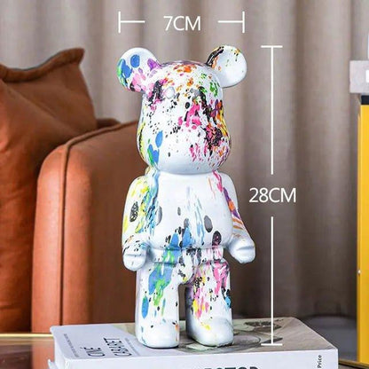 Luxurious Bearbrick Statue Desk Accessories