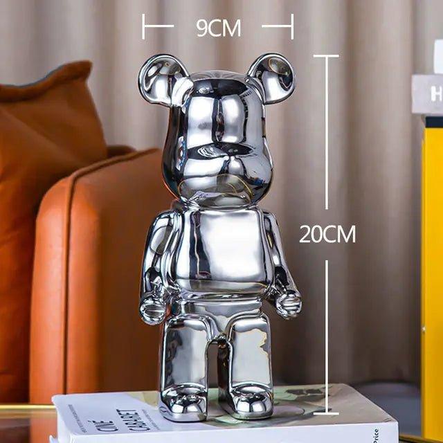 Luxurious Bearbrick Statue Desk Accessories