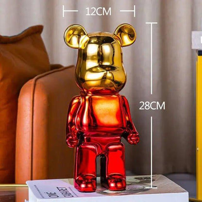 Luxurious Bearbrick Statue Desk Accessories