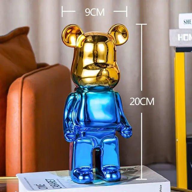 Luxurious Bearbrick Statue Desk Accessories