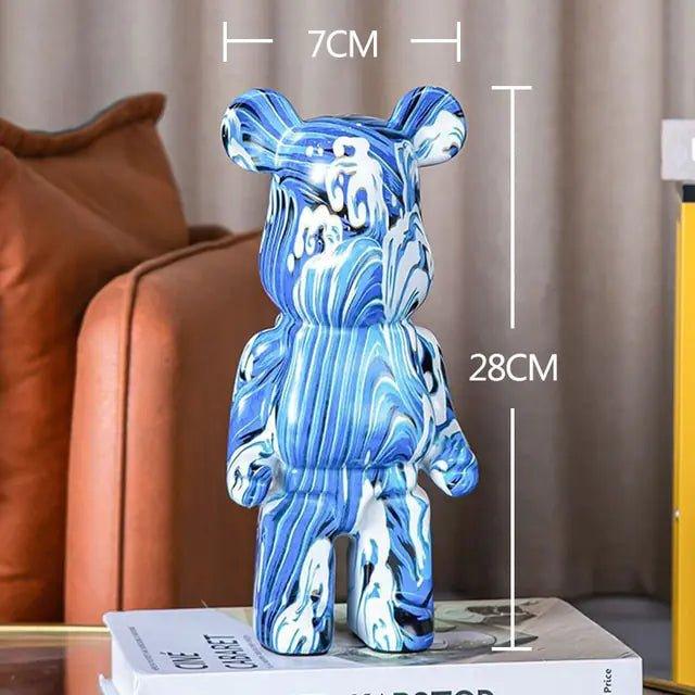 Luxurious Bearbrick Statue Desk Accessories