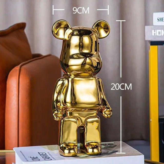 Luxurious Bearbrick Statue Desk Accessories