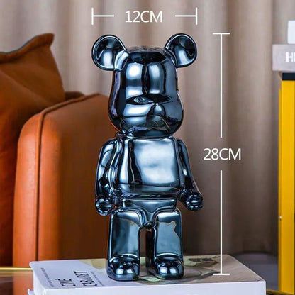 Luxurious Bearbrick Statue Desk Accessories