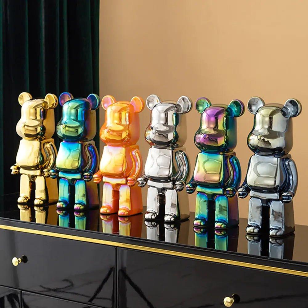 Luxurious Bearbrick Statue Desk Accessories