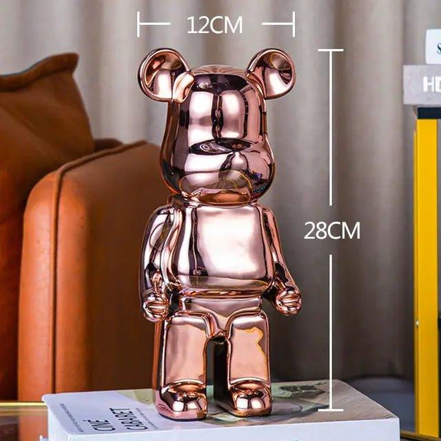 Luxurious Bearbrick Statue Desk Accessories