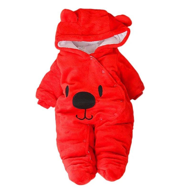 LZH Baby Winter Overall Long Sleeve Infant Clothing