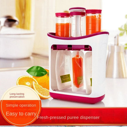 Efficient Homemade Baby Food Dispenser | Nutritious Meals Made Easy