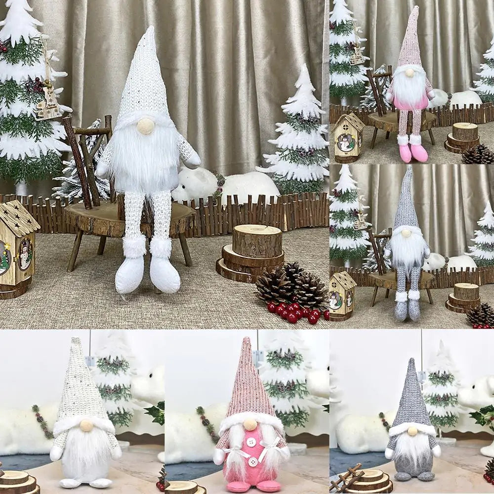 Gnome Christmas Faceless Doll – Whimsical Holiday Decoration for Festive Cheer | Perfect Holiday Gift