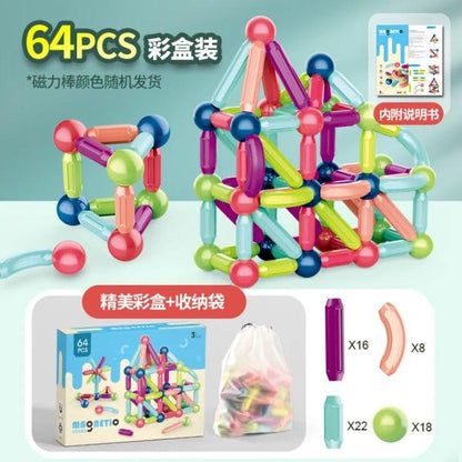 Magnetic Constructor Block Designer Toy Set