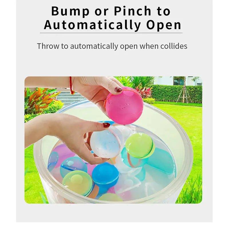 Magnetic Self - Sealing Water Balloons