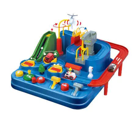 Discover the Manual Car Adventure Track Toy