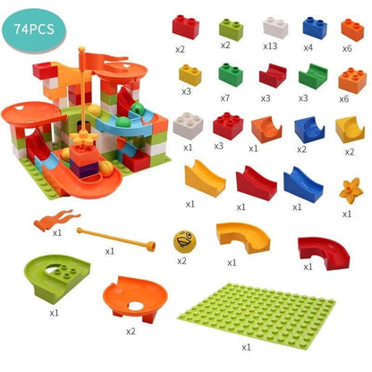 Marble Race Run Block Toys