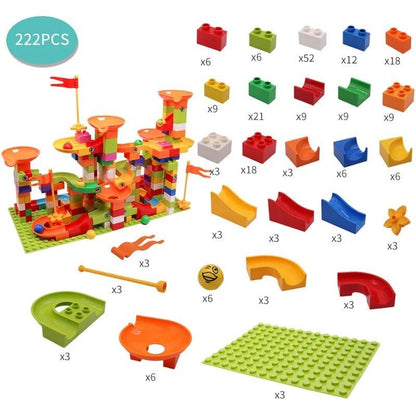 Marble Race Run Block Toys