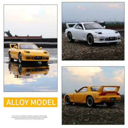 Mazda RX7 Alloy Sports Car Model