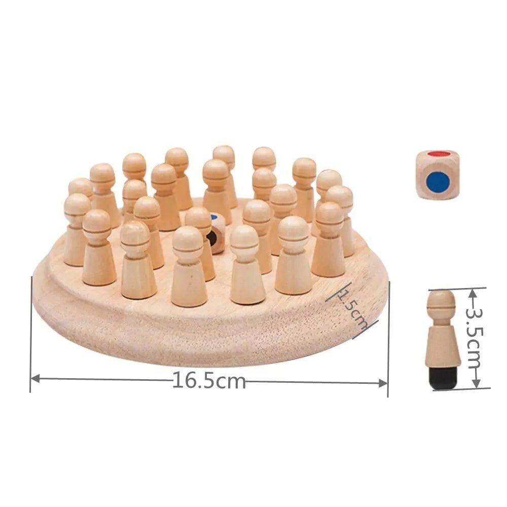 Memory Match Stick Chess Game