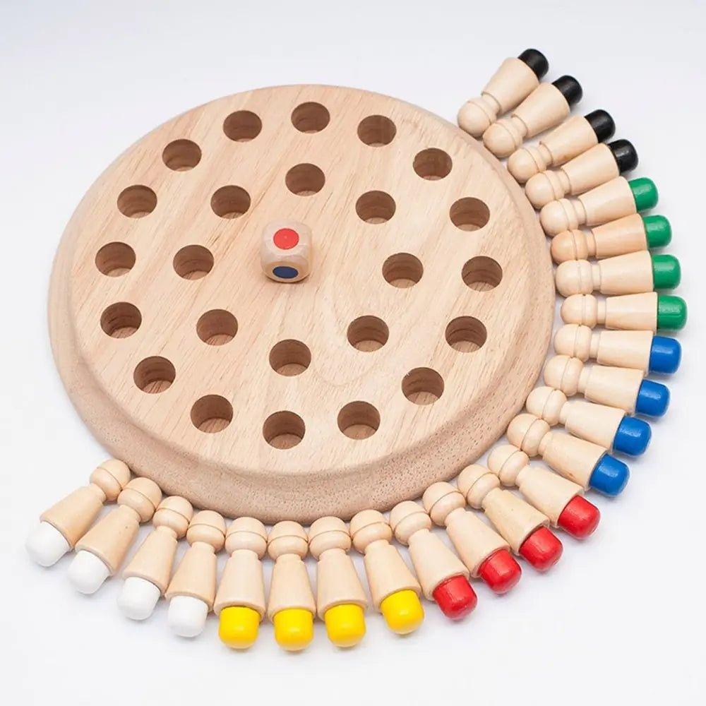 Memory Match Stick Chess Game