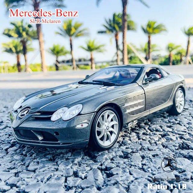 Experience Timeless Elegance with the Mercedes-Benz SLR McLaren Alloy Car - Home Kartz