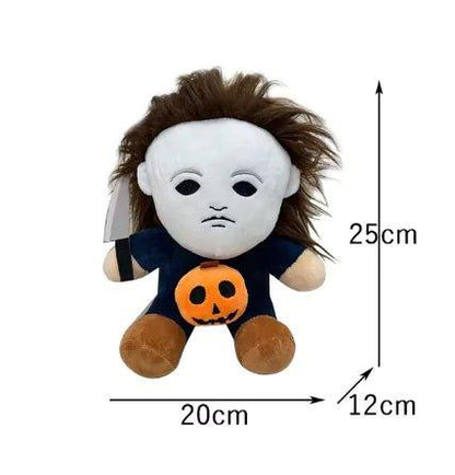 Michael Myers Halloween Cow Plush Stuffed Toy and Slippers