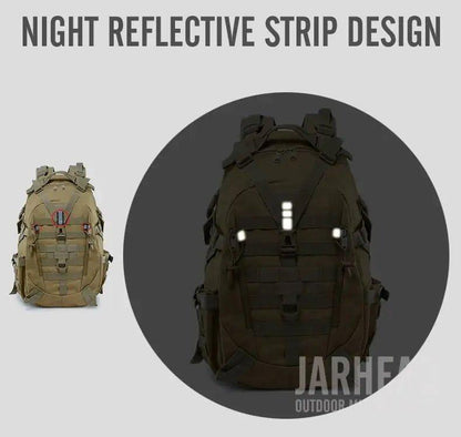 Military Backpack - Waterproof Hiking Survival Reflective Bag