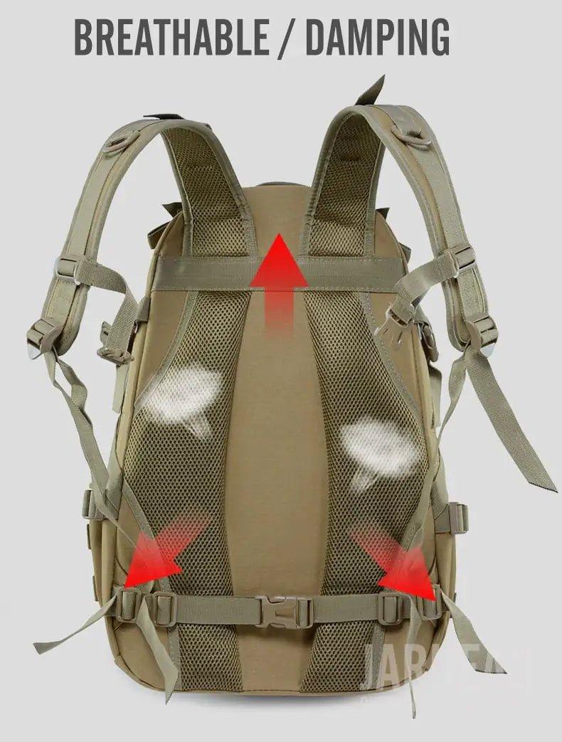 Military Backpack - Waterproof Hiking Survival Reflective Bag