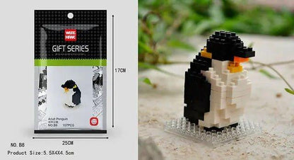 Mini 3D Animal Building Blocks