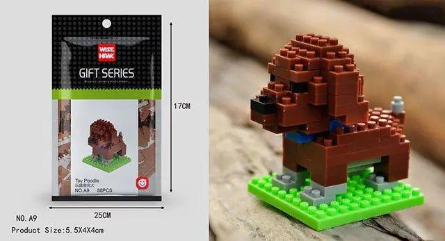 Mini 3D Animal Building Blocks