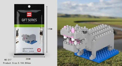 Mini 3D Animal Building Blocks