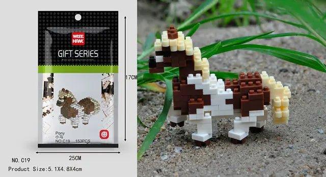 Mini 3D Animal Building Blocks