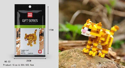 Mini 3D Animal Building Blocks