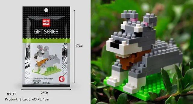 Mini 3D Animal Building Blocks