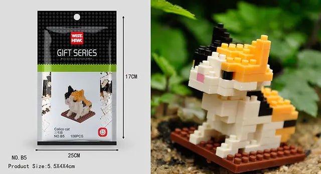 Mini 3D Animal Building Blocks