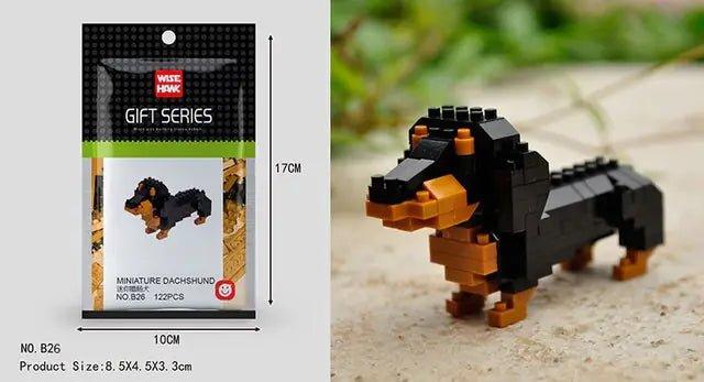 Mini 3D Animal Building Blocks