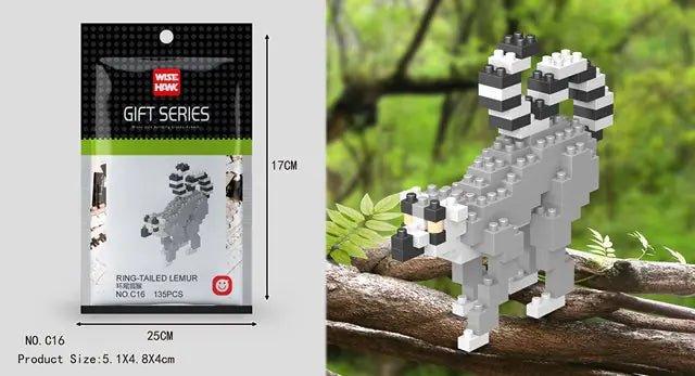 Mini 3D Animal Building Blocks